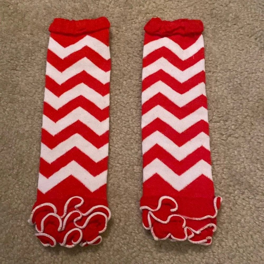 Ruffle Diaper Cover & Leg Warmer Set